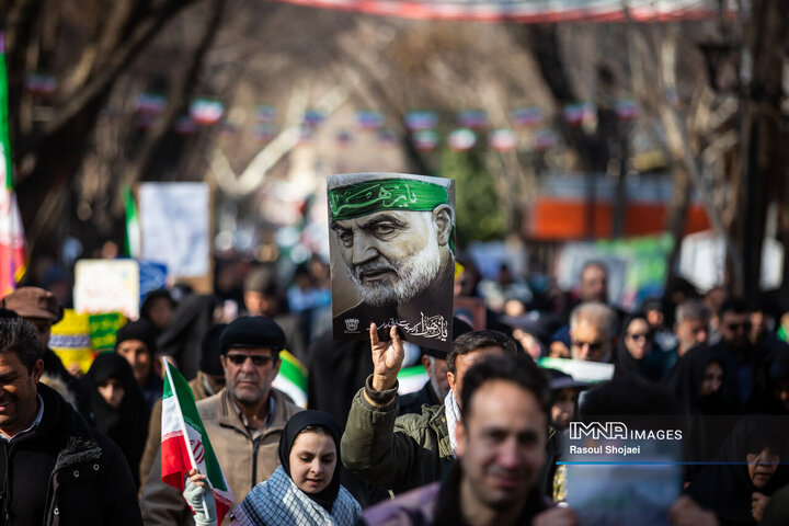 راهپیمایی یوم‌الله ۲۲ بهمن در اصفهان