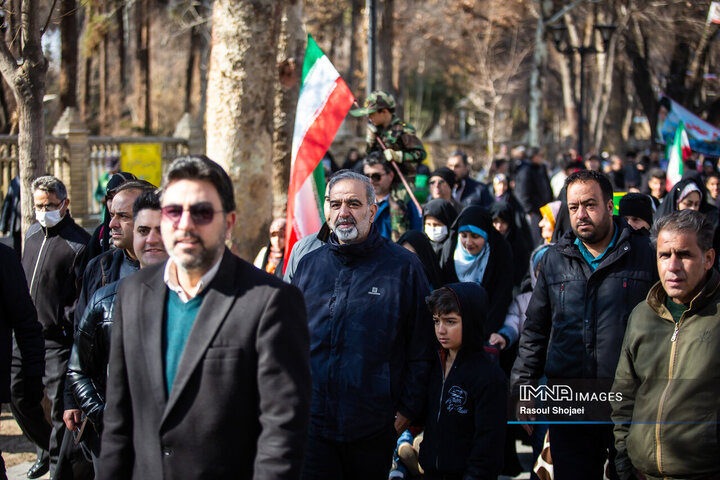 راهپیمایی یوم‌الله ۲۲ بهمن در اصفهان