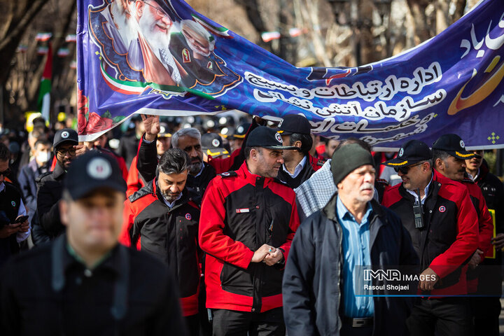 راهپیمایی یوم‌الله ۲۲ بهمن در اصفهان