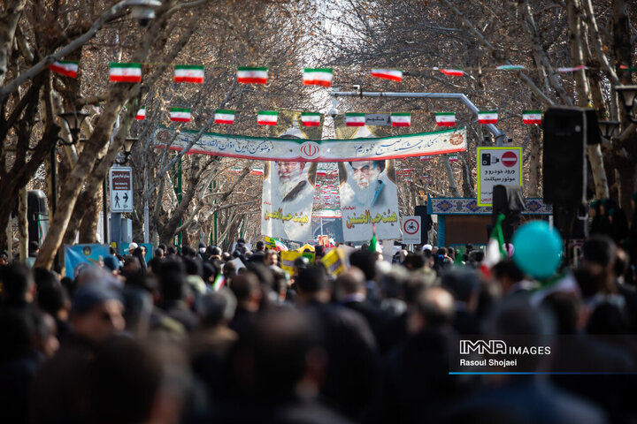 راهپیمایی یوم‌الله ۲۲ بهمن در اصفهان