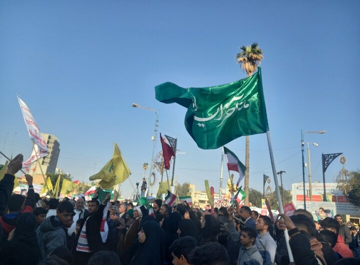 امروز همه آمدند؛ غوغای اهوازی‌ها در راهپیمایی ۲۲ بهمن