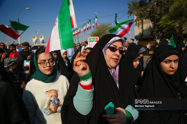 راهپیمایی ۲۲ بهمن در اهواز