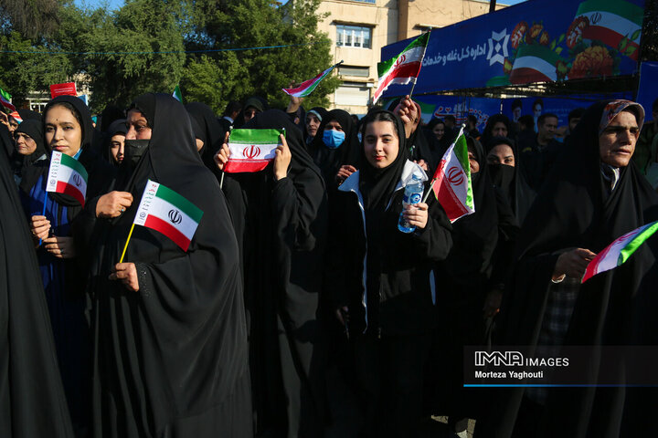 راهپیمایی ۲۲ بهمن در اهواز