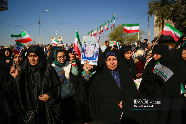 راهپیمایی ۲۲ بهمن در اهواز