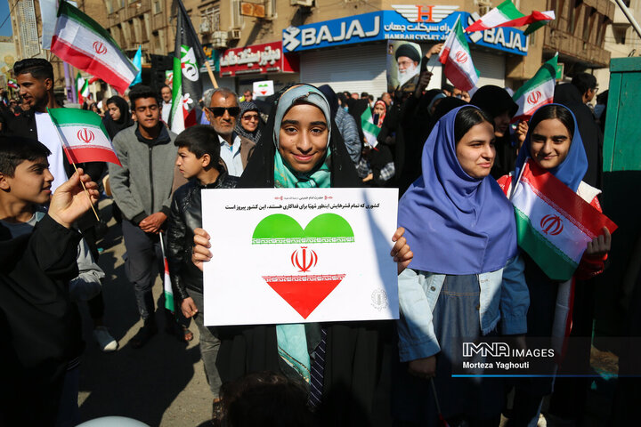 راهپیمایی ۲۲ بهمن در اهواز