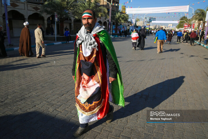 راهپیمایی ۲۲ بهمن در اهواز