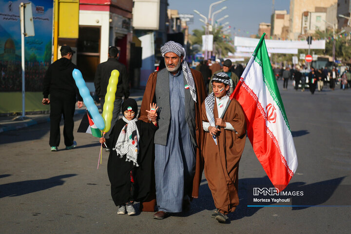 راهپیمایی ۲۲ بهمن در اهواز