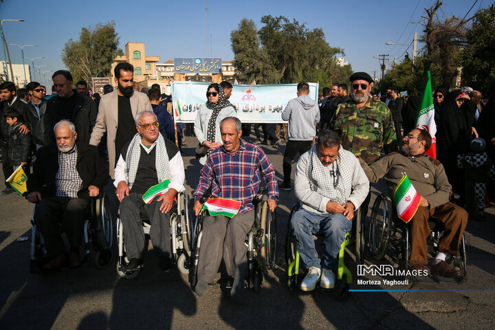 راهپیمایی ۲۲ بهمن در اهواز