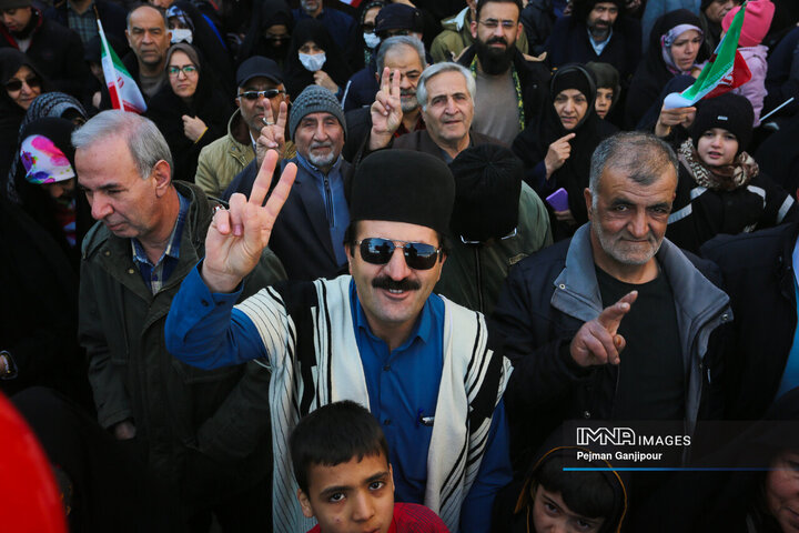 در حاشیه جشن انقلاب در اصفهان