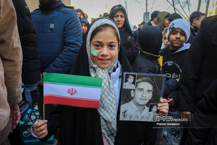 در حاشیه جشن انقلاب در اصفهان