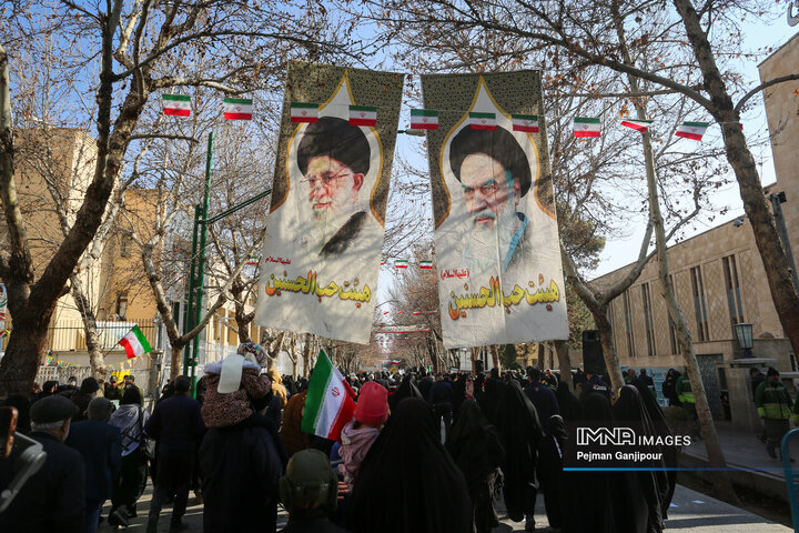 در حاشیه جشن انقلاب در اصفهان