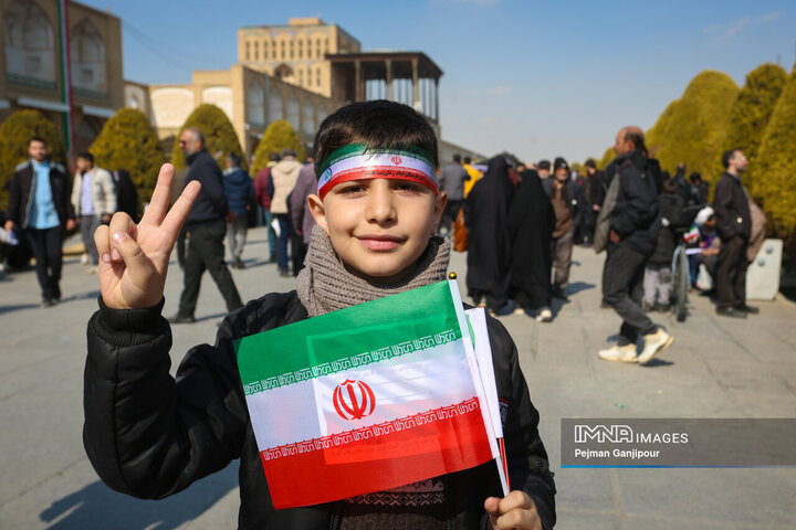 در حاشیه جشن انقلاب در اصفهان