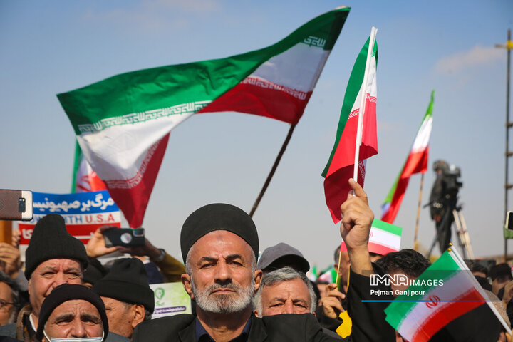 در حاشیه جشن انقلاب در اصفهان