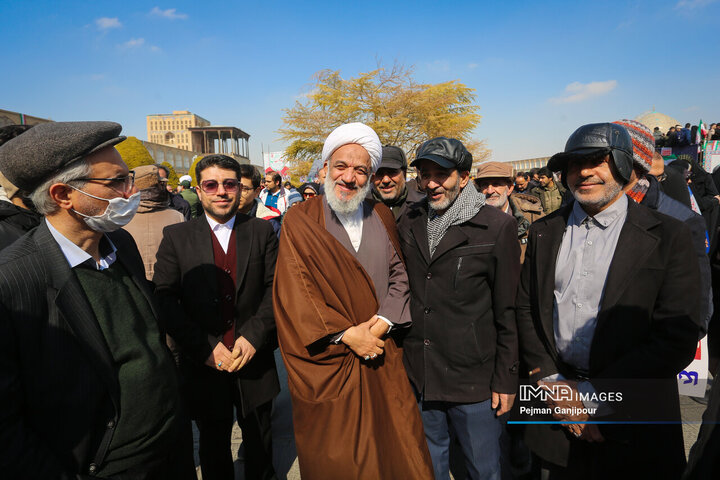 در حاشیه جشن انقلاب در اصفهان