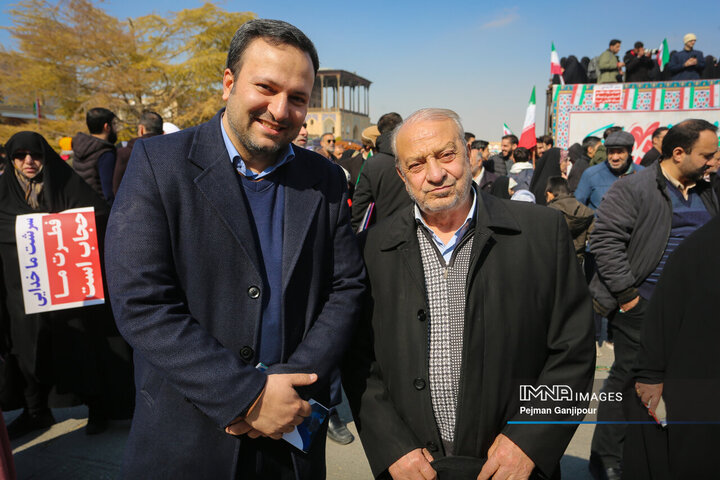 در حاشیه جشن انقلاب در اصفهان