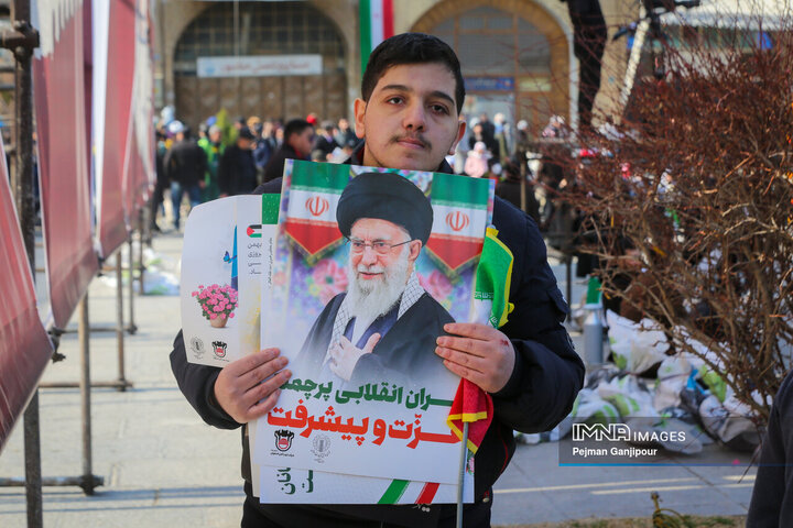 در حاشیه جشن انقلاب در اصفهان