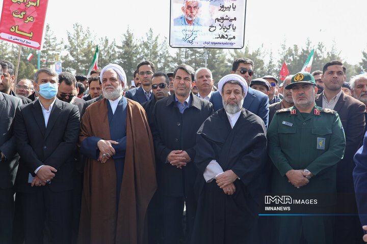 راهپیمایی 22 بهمن در کرمان