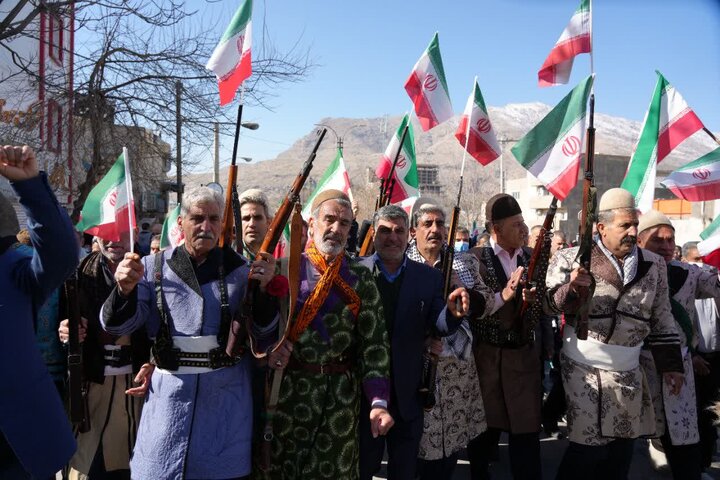 فیلم| حماسه‌ای از وحدت در سرمای زمستان لرستان