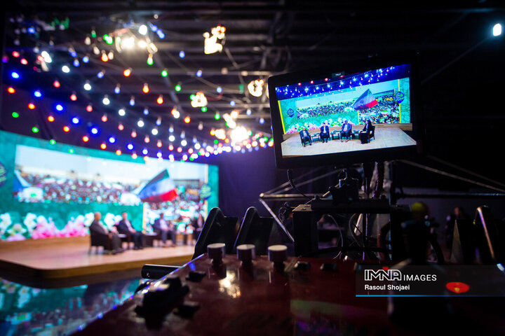 پشت صحنه برنامه تلویزیونی «اصفهان من»