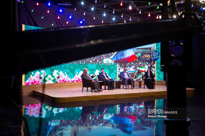 پشت صحنه برنامه تلویزیونی «اصفهان من»