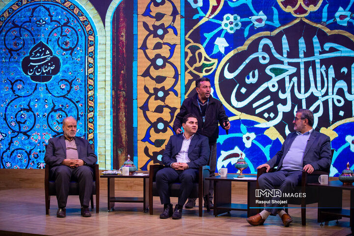 پشت صحنه برنامه تلویزیونی «اصفهان من»