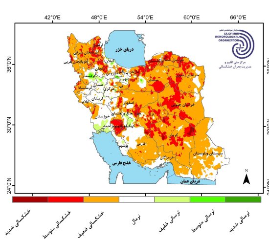 روند بارندگیها تنها در گیلان و همدان مثبت بود + جدیدترین پیش بینی بارشها در ایران