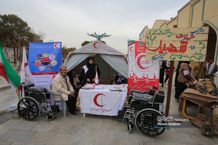 اولین یادواره ۴۰۰ شهید امدادگر استان اصفهان