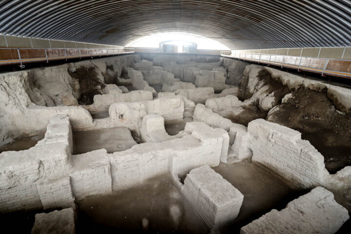 لوح ثبتجهانی محوطه باستانی هگمتانه رونمایی شد