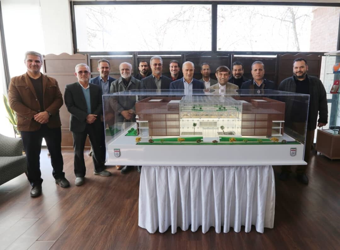 رونمایی از ماکت ساختمان جدید فدراسیون فوتبال / تاج: ۲ سال آینده آماده میشود