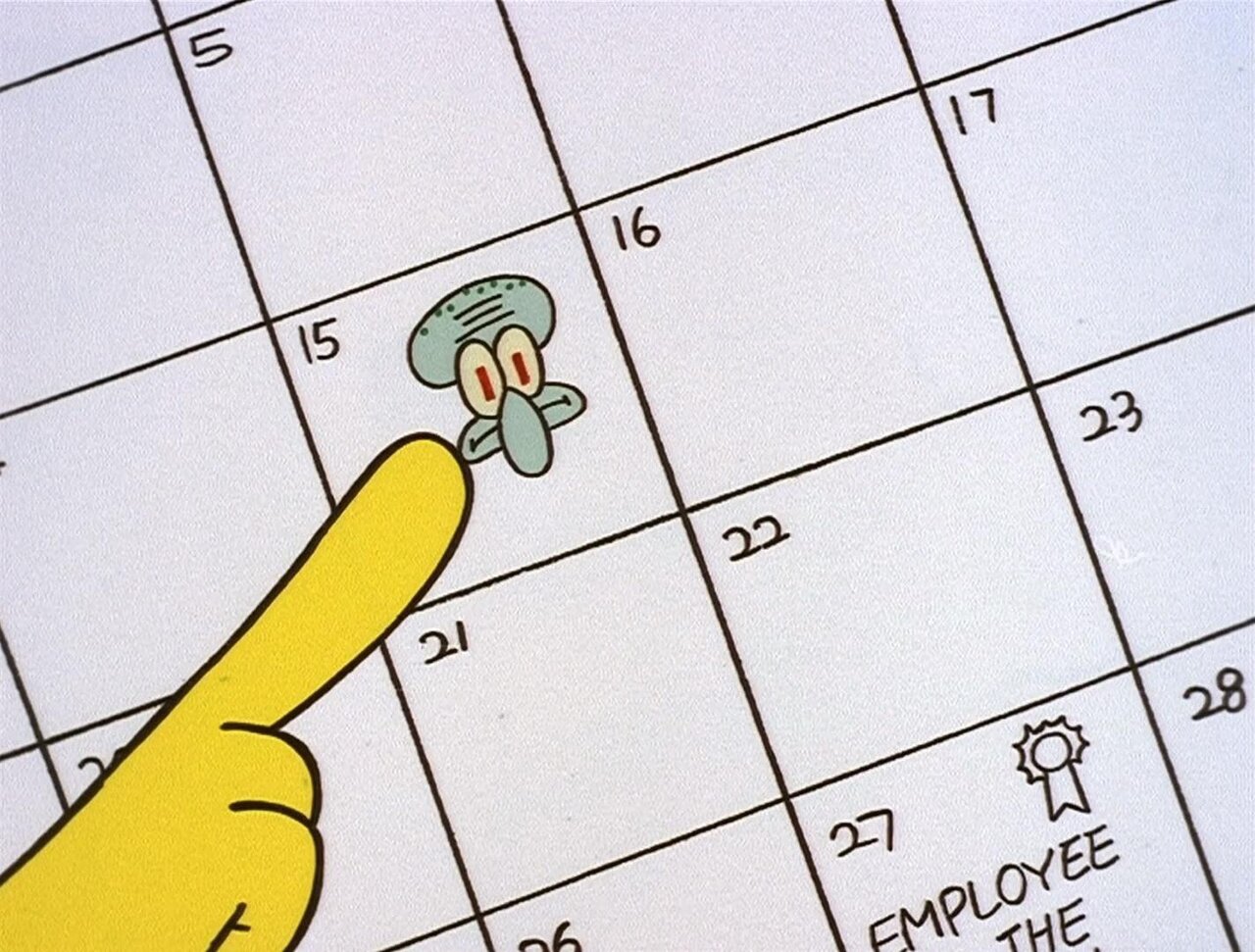 روز آزار اختاپوس باب اسفنجی Annoy Squidward Day
