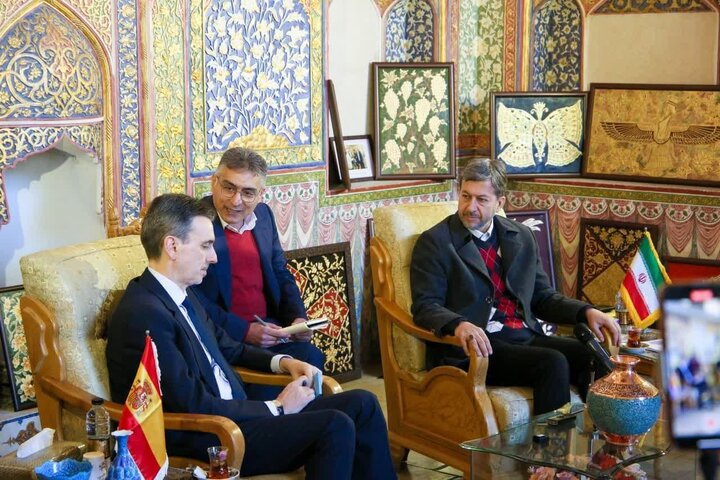 سفیر اسپانیا با استاندار اصفهان دیدار کرد