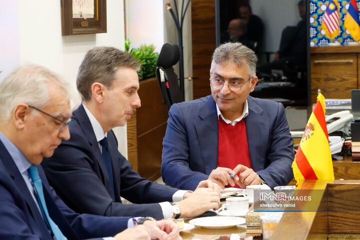 دیدار شهردار اصفهان و سفیر اسپانیا