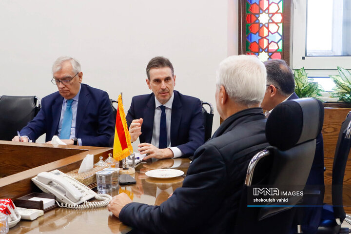 دیدار شهردار اصفهان و سفیر اسپانیا