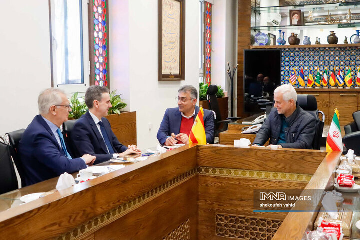 دیدار شهردار اصفهان و سفیر اسپانیا