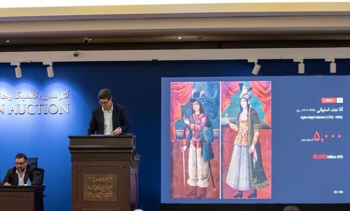 تمامی آثار تاریخی حراج بیست و دوم تهران مجوز دریافت کردند