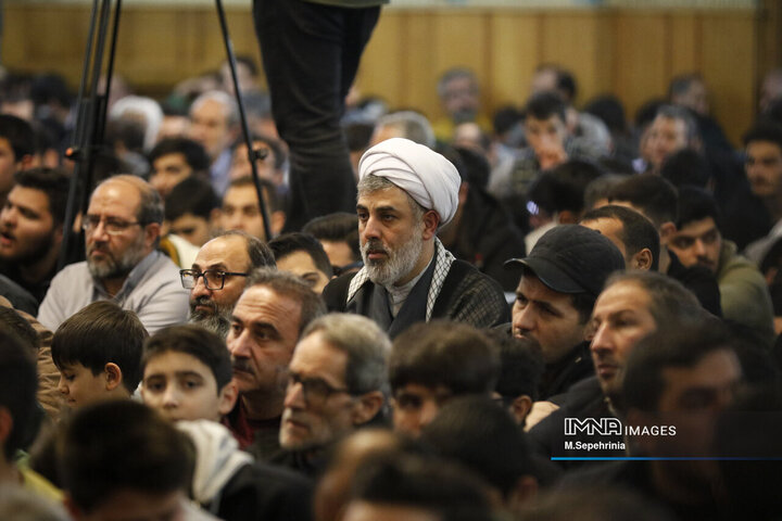 اجتماع بزرگ قیام 29 بهمن تبریز در مسجد دانشگاه تبریز