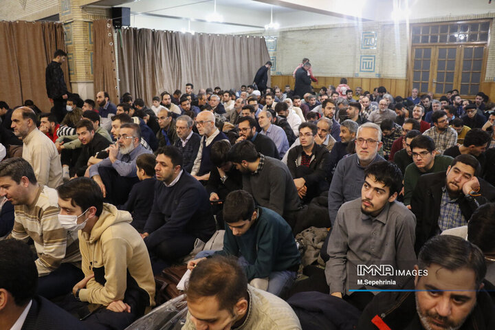 اجتماع بزرگ قیام 29 بهمن تبریز در مسجد دانشگاه تبریز