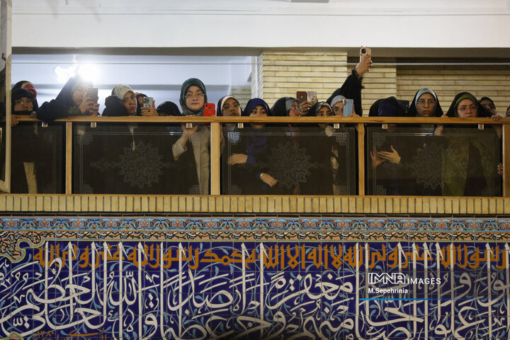 اجتماع بزرگ قیام 29 بهمن تبریز در مسجد دانشگاه تبریز