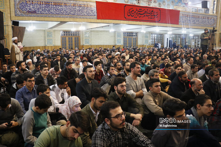 اجتماع بزرگ قیام 29 بهمن تبریز در مسجد دانشگاه تبریز