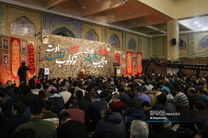 اجتماع بزرگ قیام 29 بهمن تبریز در مسجد دانشگاه تبریز