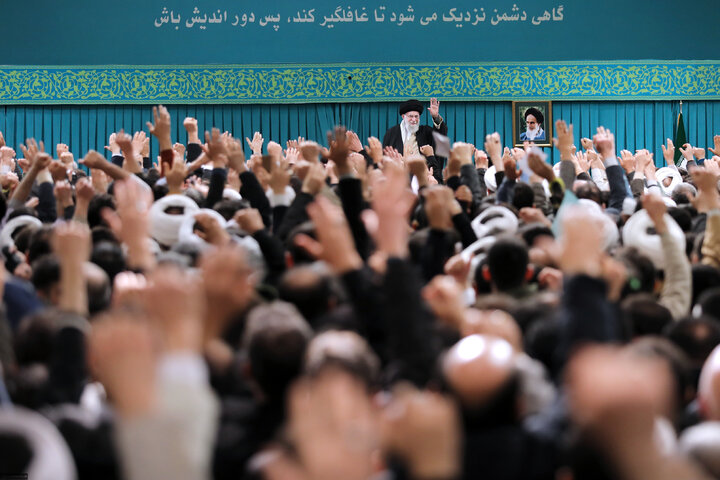 دیدار مردم آذربایجان شرقی با رهبر انقلاب