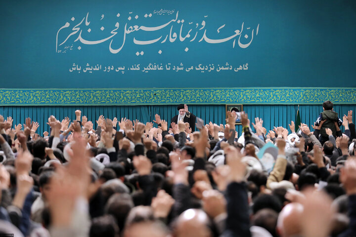 دیدار مردم آذربایجان شرقی با رهبر انقلاب