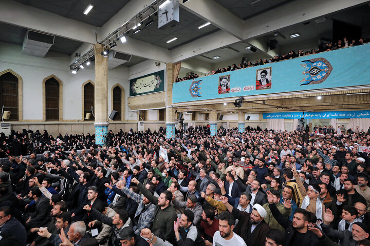 دیدار مردم آذربایجان شرقی با رهبر انقلاب