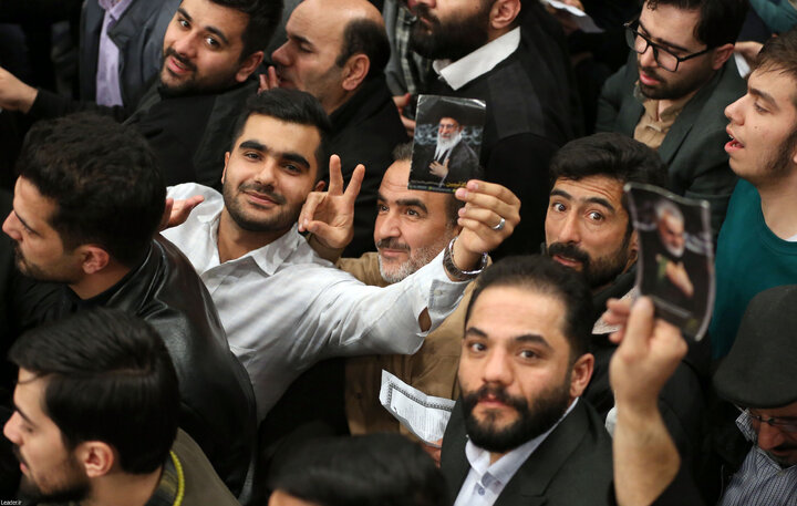 دیدار مردم آذربایجان شرقی با رهبر انقلاب