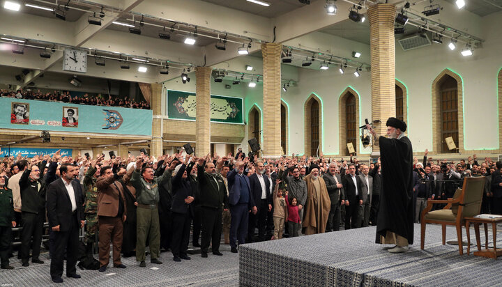 دیدار مردم آذربایجان شرقی با رهبر انقلاب