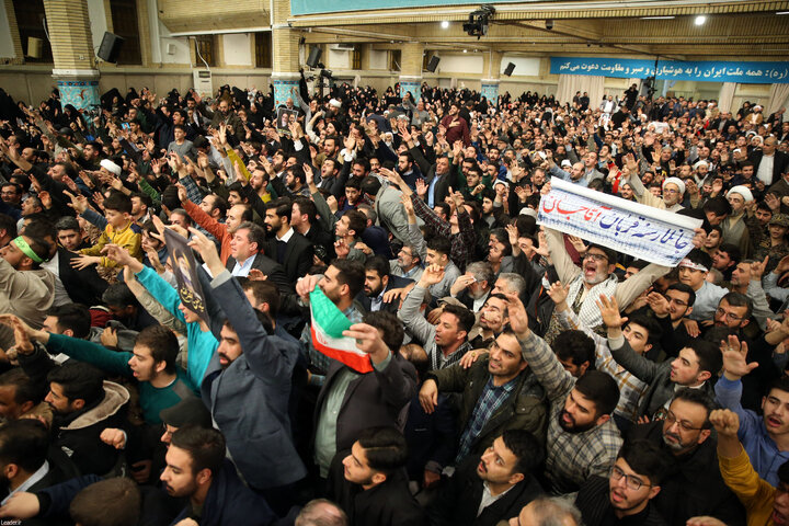 دیدار مردم آذربایجان شرقی با رهبر انقلاب