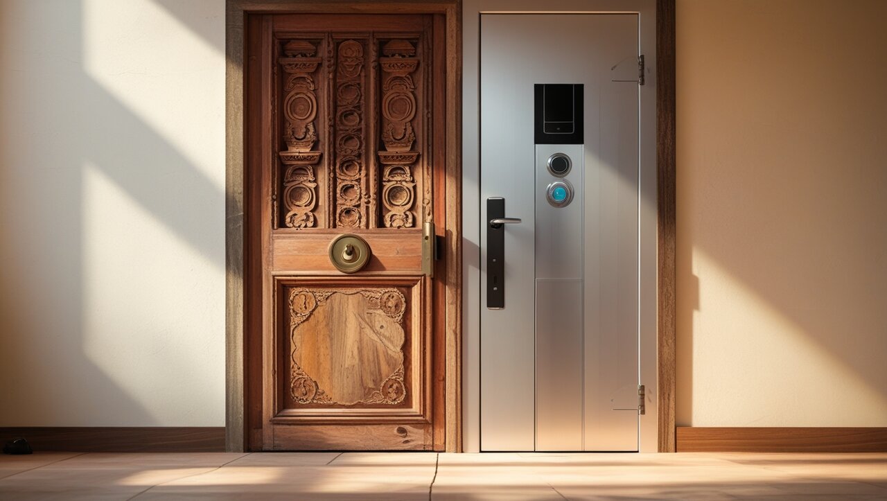 راهنمای خرید درب چوبی اتاق خواب و ورودی