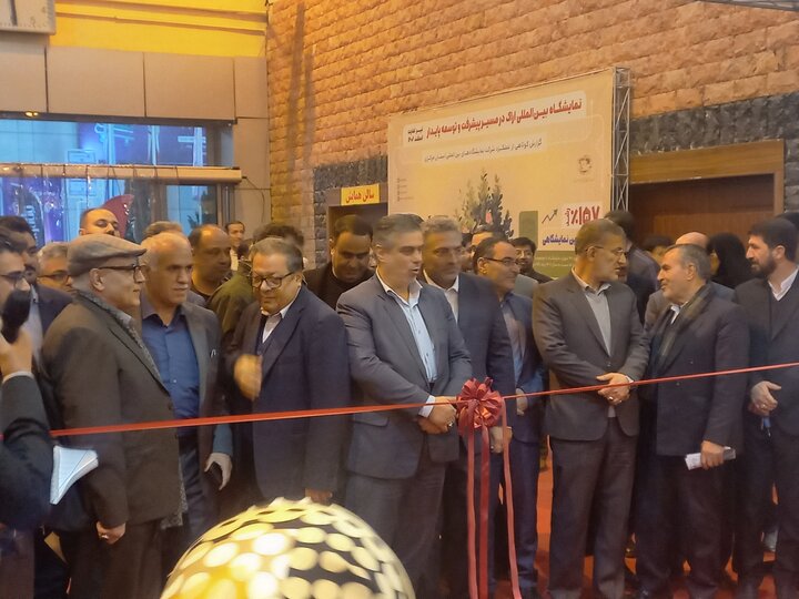 ششمین نمایشگاه تخصصی خدمات و مبلمان شهری و قهوه در اراک افتتاح شد