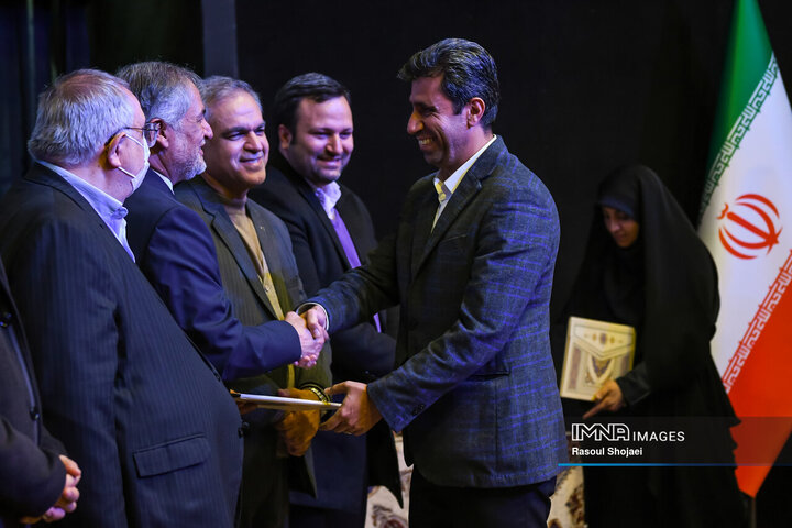 مراسم تکریم و معارفه رئیس دانشگاه اصفهان