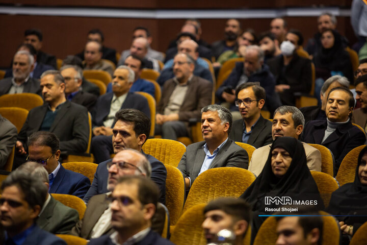 مراسم تکریم و معارفه رئیس دانشگاه اصفهان